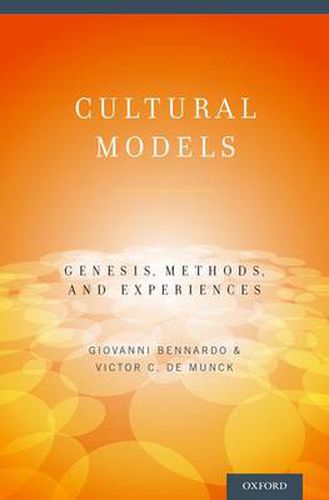 Cover image for Cultural Models: Genesis, Methods, and Experiences