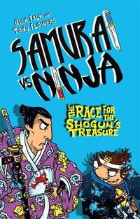 Cover image for Samurai vs Ninja 2: The Race for the Shogun's Treasure