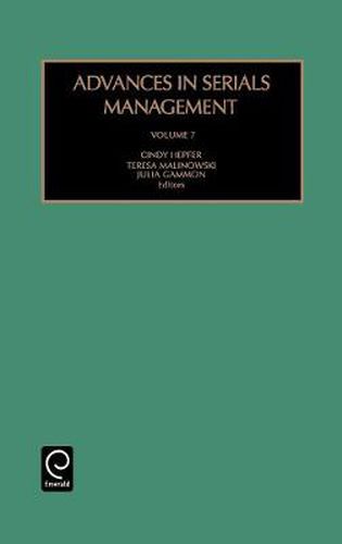 Cover image for Advances in Serials Management