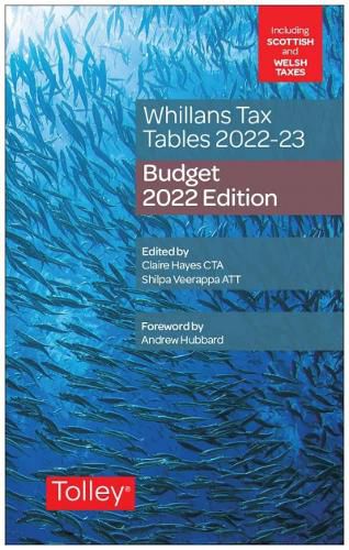 Cover image for Whillans's Tax Tables 2022-23 (Budget edition)