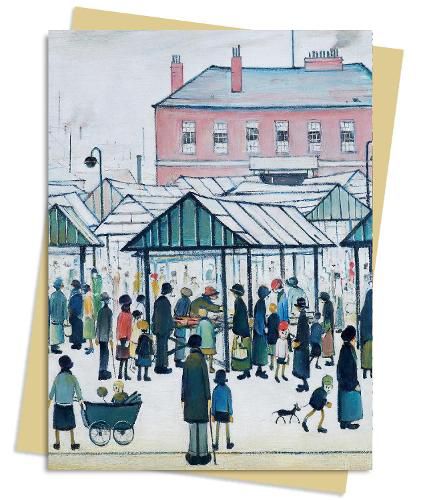 Cover image for L.S. Lowry: Market Scene Greeting Card Pack