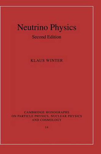 Cover image for Neutrino Physics