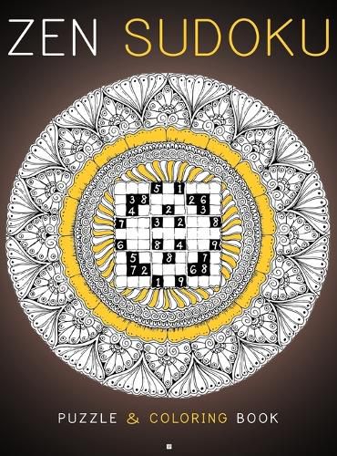Cover image for Zen Sudoku: Puzzle & Coloring Book