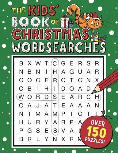 Cover image for The Kids' Book of Christmas Wordsearches