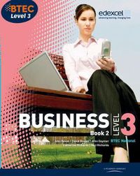 Cover image for BTEC Level 3 National Business Student Book 2