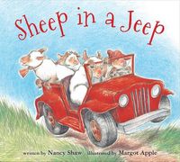 Cover image for Sheep in a Jeep Board Book