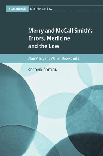 Cover image for Merry and McCall Smith's Errors, Medicine and the Law