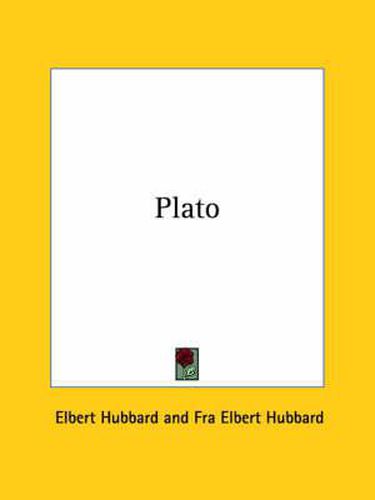 Cover image for Plato