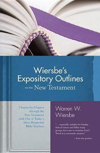 Cover image for Wiersbe's Expository Outlines- New Testament