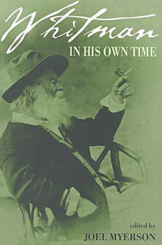 Cover image for Whitman in His Own Time