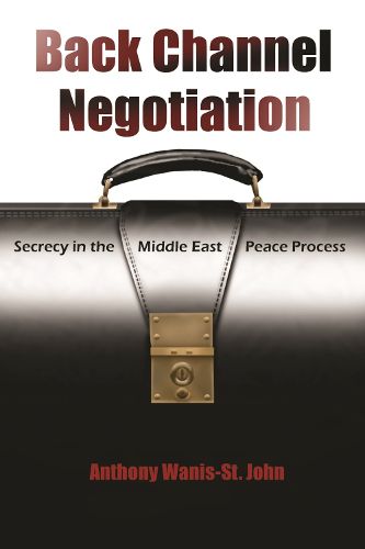 Cover image for Back Channel Negotiation: Security in Middle East Peace Process