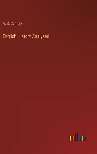 Cover image for English History Analysed