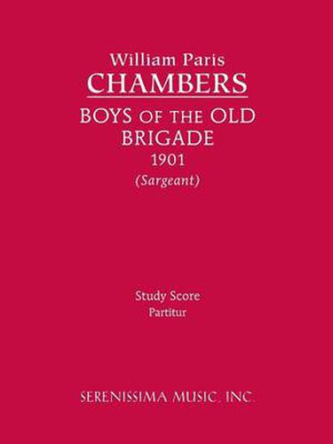 Cover image for Boys of the Old Brigade: Study Score