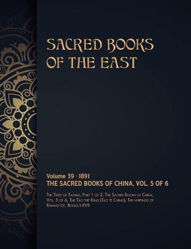 Cover image for The Sacred Books of China: Volume 5 of 6