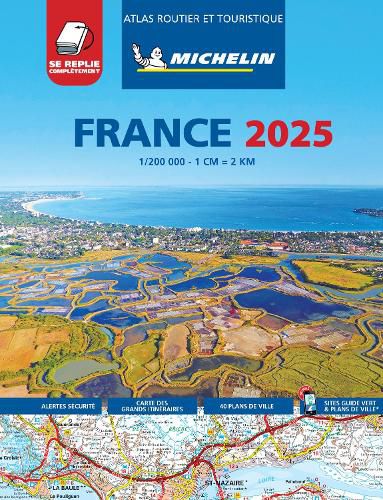 Cover image for France 2025 - Tourist & Motoring Atlas Multi-flex