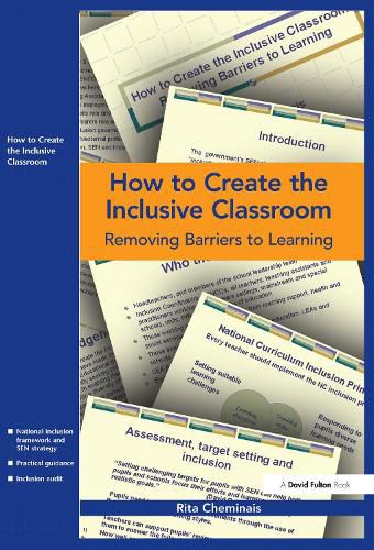 Cover image for How to Create the Inclusive Classroom: Removing Barriers to Learning