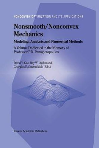 Cover image for Nonsmooth/Nonconvex Mechanics: Modeling, Analysis and Numerical Methods