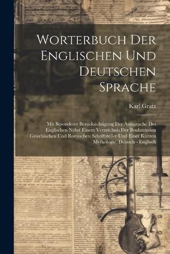 Cover image for Worterbuch Der Englischen Und Deutschen Sprache