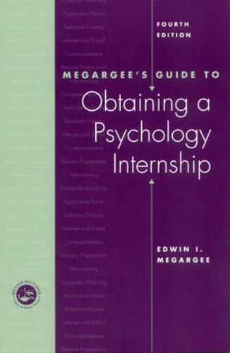 Cover image for Megargee's Guide to Obtaining a Psychology Internship