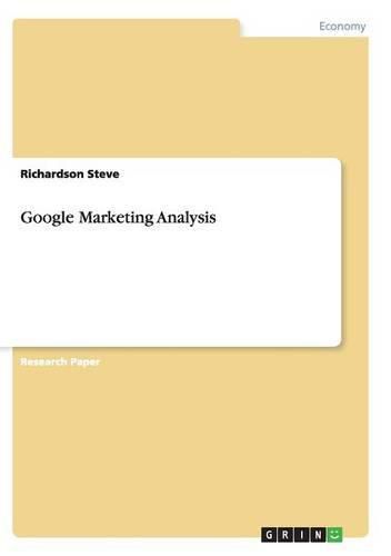 Cover image for Google Marketing Analysis