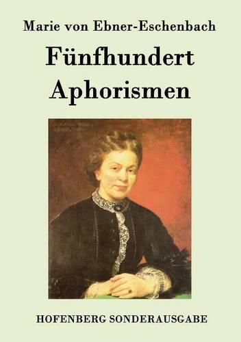 Cover image for Funfhundert Aphorismen