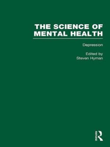 Cover image for Depression: The Science of Mental Health