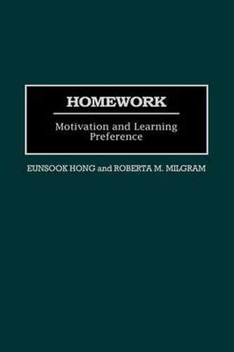 Cover image for Homework: Motivation and Learning Preference