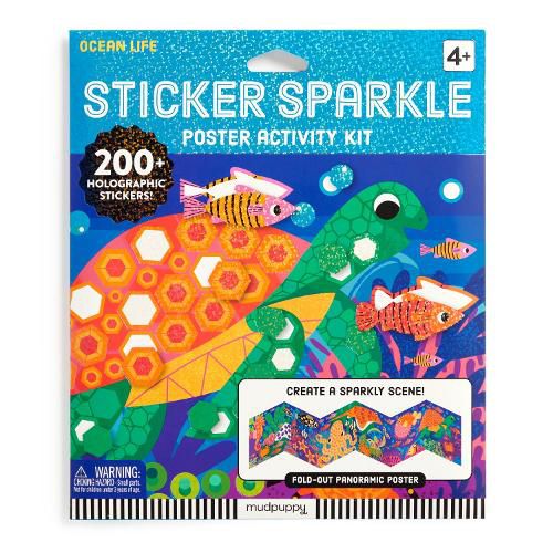 Cover image for Ocean Life Sticker Sparkle Poster Activity Kit