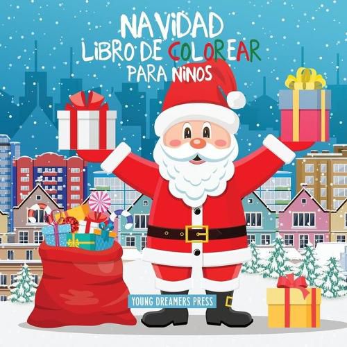 Navidad libro de colorear para ninos: Para ninos de 4 a 8 anos