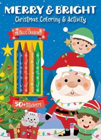 Cover image for Merry & Bright! Christmas Coloring