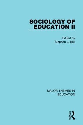 Cover image for Sociology of Education II