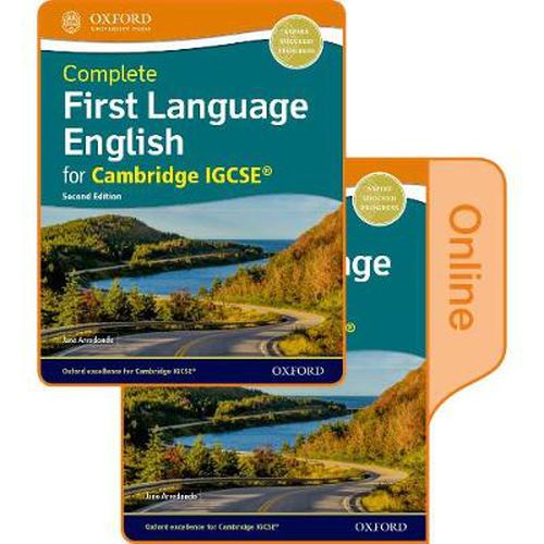 Cover image for Complete First Language English for Cambridge IGCSE: Print & Online Student Book Pack