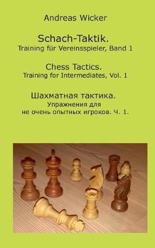 Cover image for Schach-Taktik. Training fur Vereinsspieler, Bd. 1