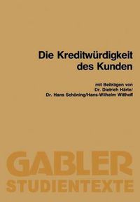 Cover image for Die Kreditwurdigkeit Des Kunden