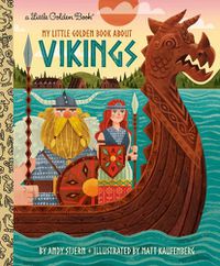 Cover image for My Little Golden Book About Vikings