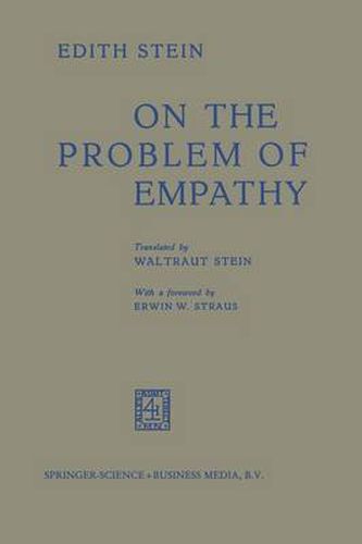 Cover image for On the Problem of Empathy