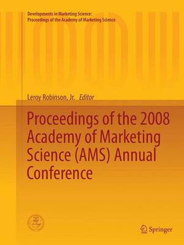 Cover image for Proceedings of the 2008 Academy of Marketing Science (AMS) Annual Conference