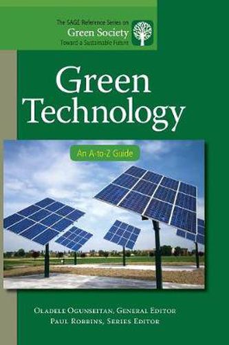 Cover image for Green Technology: An A-to-Z Guide