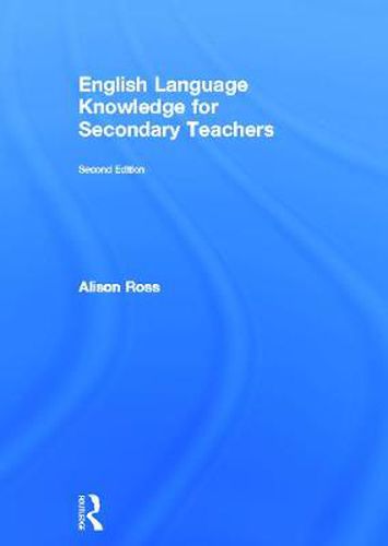 Cover image for English Language Knowledge for Secondary Teachers