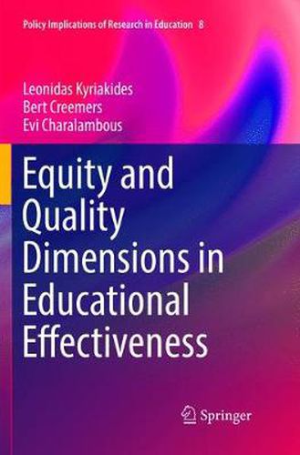 Cover image for Equity and Quality Dimensions in Educational Effectiveness