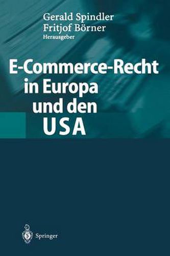 Cover image for E-Commerce-Recht in Europa Und Den USA