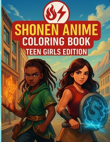 Cover image for Shonen Anime Coloring Book