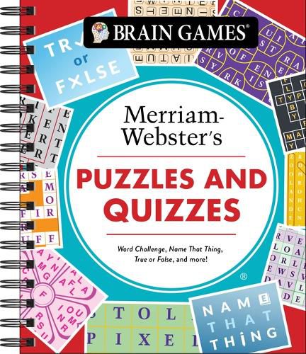 Cover image for Brain Games - Merriam-Webster's Puzzles and Quizzes