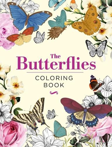 Cover image for The Butterflies Coloring Book