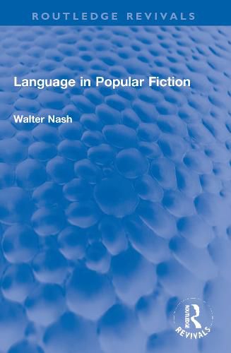 Cover image for Language in Popular Fiction