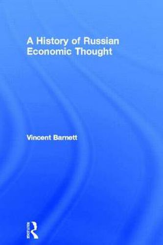 Cover image for A History of Russian Economic Thought