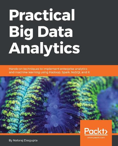 Cover image for Practical Big Data Analytics: Hands-on techniques to implement enterprise analytics and machine learning using Hadoop, Spark, NoSQL and R