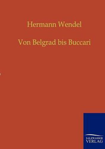 Cover image for Von Belgrad bis Buccari