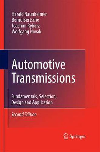 Cover image for Automotive Transmissions: Fundamentals, Selection, Design and Application