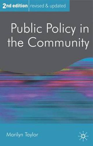 Cover image for Public Policy in the Community